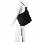 Beuteltasche Soft-Weaving-3 Valerie SW-12108 Charming Cognac, Farbe: cognac, Marke: Harbour 2nd, EAN: 4046478066939, Abmessungen in cm: 32x34x15, Bild 4 von 7