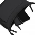 Beuteltasche Torsby All Black, Farbe: schwarz, Marke: Kapten & Son, EAN: 4251145237707, Abmessungen in cm: 25x16x2.5, Bild 5 von 7
