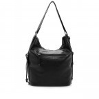 Beuteltasche / Rucksack Nicky 13975 Black, Farbe: schwarz, Marke: Suri Frey, EAN: 4056185190803, Abmessungen in cm: 30x34.5x13, Bild 3 von 5