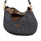 Beuteltasche Fynna Charcoal Logo, Farbe: anthrazit, Marke: Guess, EAN: 0190231766704, Abmessungen in cm: 29.5x28x6, Bild 5 von 5