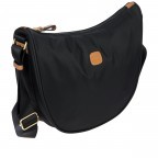 Beuteltasche X-BAG & X-Travel Moonbag, Farbe: schwarz, blau/petrol, braun, grün/oliv, rot/weinrot, orange, Marke: Brics, Abmessungen in cm: 33x26x9.5, Bild 2 von 7