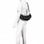 Beuteltasche Moonbag, Marke: Hausfelder Manufaktur, Abmessungen in cm: 31x18x10.5, Bild 7 von 8