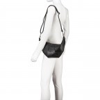 Beuteltasche mit drei Riemen, Marke: Hausfelder Manufaktur, Abmessungen in cm: 35x18.5x3, Bild 5 von 7
