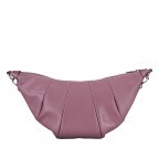 Beuteltasche mit drei Riemen Pflaume, Farbe: flieder/lila, Marke: Hausfelder Manufaktur, EAN: 4065646020429, Abmessungen in cm: 35x18.5x3, Bild 3 von 7