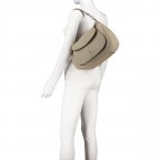 Beuteltasche Dalia Evelyn Siena, Farbe: taupe/khaki, Marke: Abro, EAN: 4067278255132, Abmessungen in cm: 38x22x13, Bild 5 von 8
