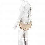 Beuteltasche Kavir Moon, Farbe: schwarz, taupe/khaki, orange, beige, Marke: Abro, Abmessungen in cm: 33.5x19x7, Bild 7 von 8