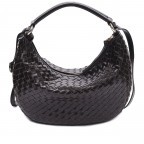 Beuteltasche Salerno Marlin, Farbe: grau, braun, rot/weinrot, Marke: Adax, Abmessungen in cm: 31.5x22x10, Bild 1 von 7
