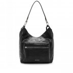 Beuteltasche Carly 14413, Farbe: schwarz, metallic, Marke: Suri Frey, Abmessungen in cm: 34.5x29.5x12, Bild 3 von 8