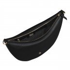 Beuteltasche Zita M, Farbe: schwarz, blau/petrol, cognac, rosa/pink, Marke: AIGNER, Abmessungen in cm: 35x23x7.5, Bild 5 von 5