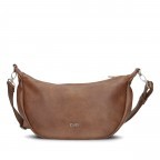 Beuteltasche Mademoiselle Halfmoon Bag M70, Farbe: schwarz, grau, blau/petrol, braun, cognac, grün/oliv, rot/weinrot, beige, Marke: Zwei, Abmessungen in cm: 34x18x11, Bild 1 von 8