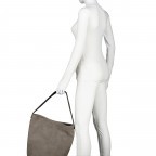 Beuteltasche Frame Lines Loni Cozy Moss Green, Farbe: grün/oliv, Marke: Les Visionnaires, EAN: 4262435775472, Abmessungen in cm: 22x36x18, Bild 4 von 7