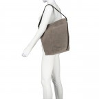 Beuteltasche Frame Lines Loni Cozy Moss Green, Farbe: grün/oliv, Marke: Les Visionnaires, EAN: 4262435775472, Abmessungen in cm: 22x36x18, Bild 5 von 7