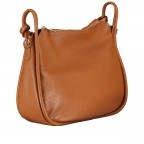 Beuteltasche mit Goldfittings, Marke: Hausfelder Manufaktur, Abmessungen in cm: 32.5x24.5x10.2, Bild 2 von 8