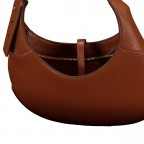 Beuteltasche Lidney Hobo, Farbe: schwarz, cognac, Marke: Boss, Abmessungen in cm: 30x23x5, Bild 6 von 6