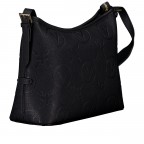 Beuteltasche Samba Relove Recycle, Farbe: schwarz, beige, Marke: Valentino Bags, Abmessungen in cm: 29.5x24x12, Bild 2 von 5