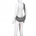 Beuteltasche Just-Pure Calista JP-13337, Farbe: anthrazit, grau, Marke: Harbour 2nd, Abmessungen in cm: 30x22x9, Bild 6 von 7