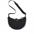 Beuteltasche Halfmoon Bag Kaia Medium, Farbe: schwarz, beige, Marke: Johnny Urban, Abmessungen in cm: 33x24x10, Bild 3 von 10