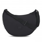 Beuteltasche Halfmoon Bag Kaia Large, Farbe: schwarz, beige, Marke: Johnny Urban, Abmessungen in cm: 51x41x16, Bild 1 von 9