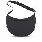 Beuteltasche Halfmoon Bag Kaia Large, Farbe: schwarz, beige, Marke: Johnny Urban, Abmessungen in cm: 51x41x16, Bild 2 von 9