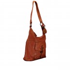 Beuteltasche Urban-Poets Cameron UP-13121, Farbe: anthrazit, cognac, Marke: Harbour 2nd, Abmessungen in cm: 27x31.5x7.5, Bild 2 von 7