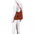 Beuteltasche Urban-Poets Cameron UP-13121, Farbe: anthrazit, cognac, Marke: Harbour 2nd, Abmessungen in cm: 27x31.5x7.5, Bild 4 von 7