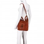 Beuteltasche Urban-Poets Cameron UP-13121, Farbe: anthrazit, cognac, Marke: Harbour 2nd, Abmessungen in cm: 27x31.5x7.5, Bild 5 von 7