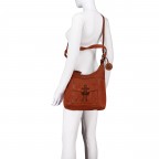 Beuteltasche Urban-Poets Cameron UP-13121, Farbe: anthrazit, cognac, Marke: Harbour 2nd, Abmessungen in cm: 27x31.5x7.5, Bild 6 von 7