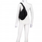 Beuteltasche Chelsy 14900, Farbe: schwarz, blau/petrol, beige, Marke: Suri Frey, Abmessungen in cm: 35x23x8, Bild 5 von 9