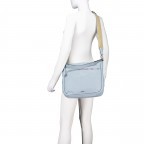 Beuteltasche Patsy 14874, Farbe: blau/petrol, weiß, Marke: Suri Frey, Abmessungen in cm: 35x30x10, Bild 7 von 9