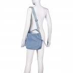 Beuteltasche Abby 14624, Farbe: blau/petrol, beige, Marke: Suri Frey, Abmessungen in cm: 32x27x12, Bild 5 von 8