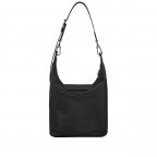 Umhängetasche Le Pliage Xtra M, Farbe: schwarz, cognac, Marke: Longchamp, Abmessungen in cm: 21x25x12, Bild 3 von 4