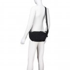 Beuteltasche Cleo CL60, Farbe: schwarz, beige, Marke: Zwei, Abmessungen in cm: 36x16x13, Bild 7 von 10