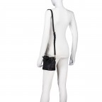 Beuteltasche Samba Relove Recycle, Farbe: schwarz, beige, Marke: Valentino Bags, Abmessungen in cm: 13x16x10, Bild 5 von 7