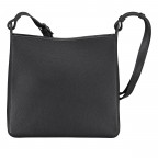Beuteltasche Pura M, Farbe: schwarz, blau/petrol, cognac, beige, Marke: AIGNER, Abmessungen in cm: 26x27x8, Bild 4 von 6