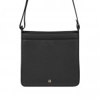 Beuteltasche Pura M, Farbe: schwarz, blau/petrol, beige, Marke: AIGNER, Abmessungen in cm: 26x27x8, Bild 1 von 5