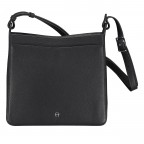 Beuteltasche Pura M, Farbe: schwarz, blau/petrol, cognac, beige, Marke: AIGNER, Abmessungen in cm: 26x27x8, Bild 1 von 6