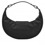 Beuteltasche Le Pliage Xtra S, Farbe: schwarz, cognac, beige, Marke: Longchamp, Abmessungen in cm: 27x12x8.5, Bild 3 von 5