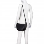 Beuteltasche Eliza M, Farbe: schwarz, braun, Marke: AIGNER, Abmessungen in cm: 34.5x19x9.6, Bild 4 von 6