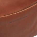 Beuteltasche Tivra, Farbe: schwarz, cognac, Marke: The Chesterfield Brand, Abmessungen in cm: 28x23x7, Bild 9 von 9