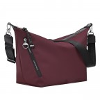 Umhängetasche Le Pliage Energy 10343, Farbe: schwarz, rot/weinrot, Marke: Longchamp, Abmessungen in cm: 29x24x19, Bild 2 von 5