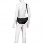 Beuteltasche Ivy SHZ, Farbe: schwarz, taupe/khaki, Marke: Joop!, Abmessungen in cm: 33x18.5x10, Bild 5 von 6