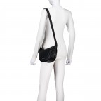 Beuteltasche Ivy SHZ, Farbe: schwarz, taupe/khaki, Marke: Joop!, Abmessungen in cm: 33x18.5x10, Bild 4 von 6