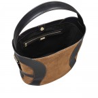 Beuteltasche Deborah L Suede, Marke: AIGNER, Abmessungen in cm: 34.8x32.2x19.3, Bild 4 von 4