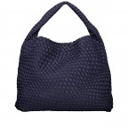 Beuteltasche Ellen mit herausnehmbarem Etui, Farbe: schwarz, blau/petrol, taupe/khaki, beige, Marke: blingberlin, Abmessungen in cm: 37x33x13, Bild 2 von 9