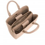 Handtasche Ivy 133-493 Nougat, Farbe: beige, Marke: AIGNER, EAN: 4055539225659, Abmessungen in cm: 26x21x12, Bild 4 von 5