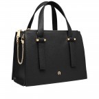 Handtasche Lana 133-718 Black, Farbe: schwarz, Marke: AIGNER, EAN: 4055539226373, Abmessungen in cm: 28x21x13, Bild 2 von 5