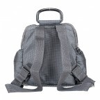 Rucksack MD20 QMTT1, Farbe: schwarz, anthrazit, grau, blau/petrol, braun, taupe/khaki, grün/oliv, rot/weinrot, rosa/pink, gelb, beige, metallic, Marke: Mandarina Duck, Abmessungen in cm: 23.5x28x12, Bild 3 von 5