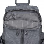 Rucksack MD20 QMTZ4 Schwarz, Farbe: schwarz, Marke: Mandarina Duck, EAN: 8032803657206, Abmessungen in cm: 28x34x11, Bild 6 von 6