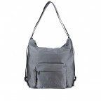 Rucksack MD20 QMT09 auch als Tasche tragbar, Farbe: schwarz, anthrazit, grau, blau/petrol, braun, taupe/khaki, grün/oliv, rot/weinrot, rosa/pink, gelb, beige, weiß, metallic, Marke: Mandarina Duck, Abmessungen in cm: 32x38x14, Bild 1 von 10