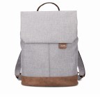 Rucksack Olli OR13, Farbe: schwarz, anthrazit, grau, blau/petrol, braun, beige, Marke: Zwei, Abmessungen in cm: 28x33x12, Bild 1 von 5